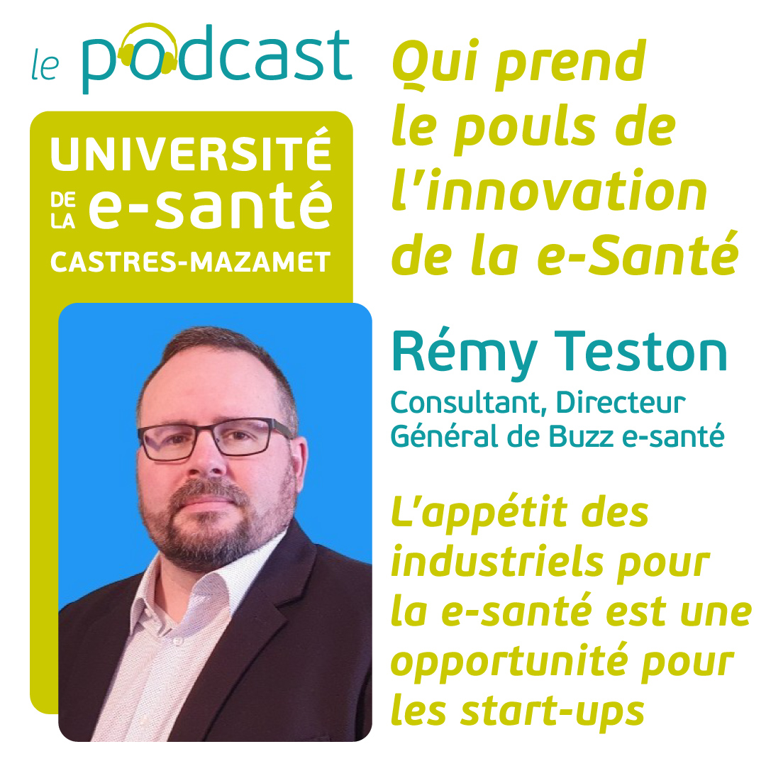 podcast Université de la e-Santé Rémy Teston