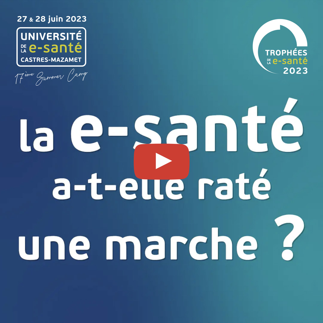 Teaser vidéo de l'Université de la e-Santé à Castres, les 27 et 28 juin 2023